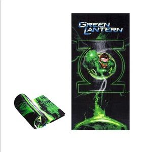 JPI Beach Towel - Green Lantern Size 30” x 60”